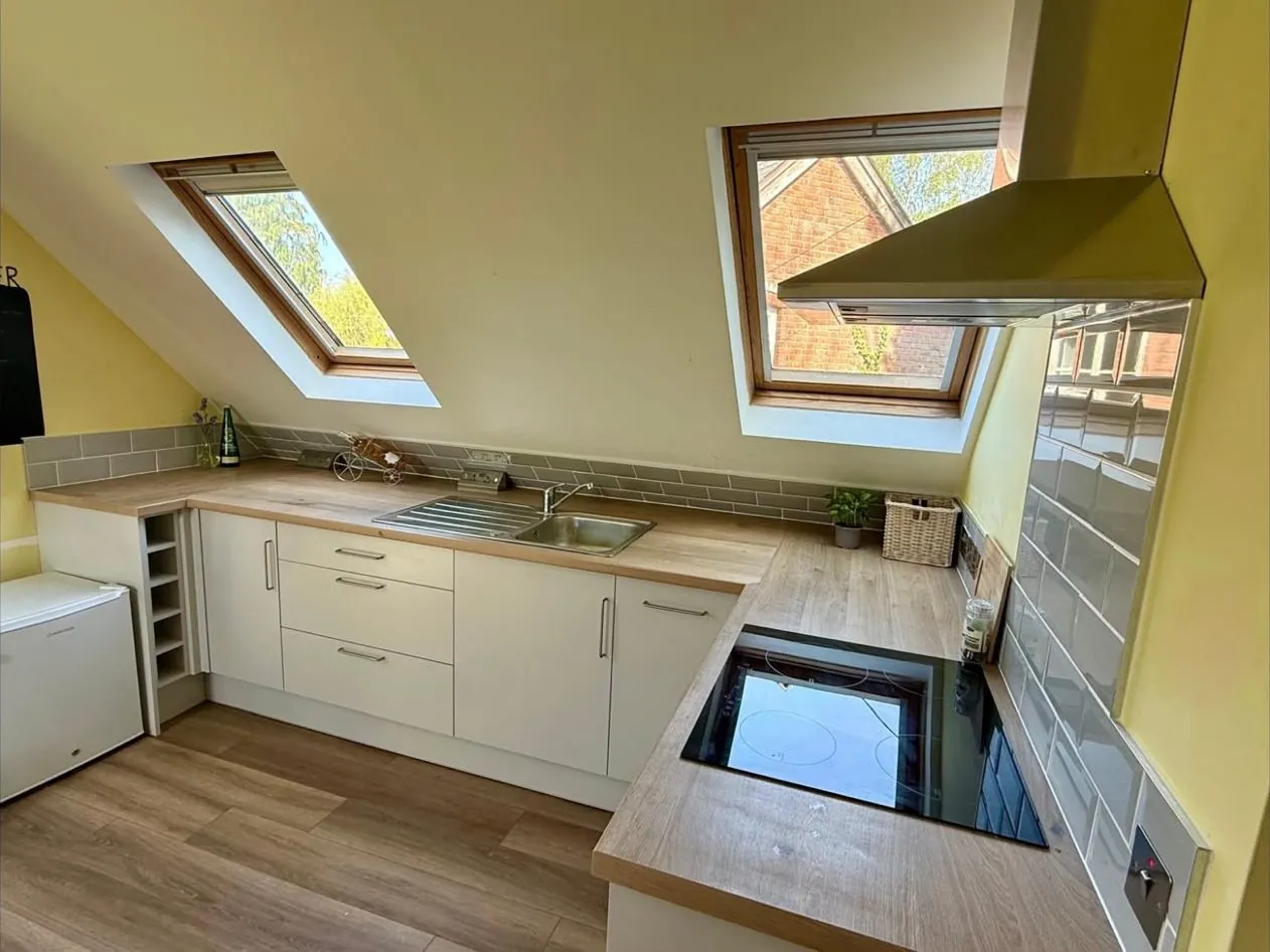 Loft kitchen velux windows – kitchen fitting by JCK Carpentry & Building, Exeter