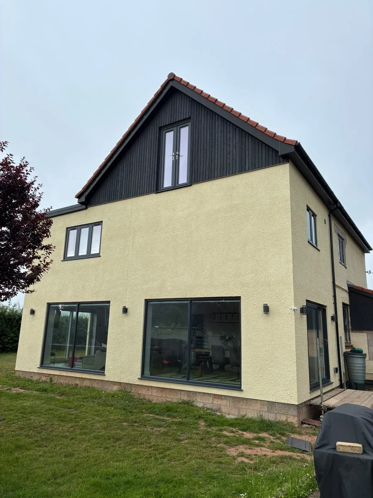 Two storey extension timber gable – extensions & building work by JCK Carpentry & Building, Exeter