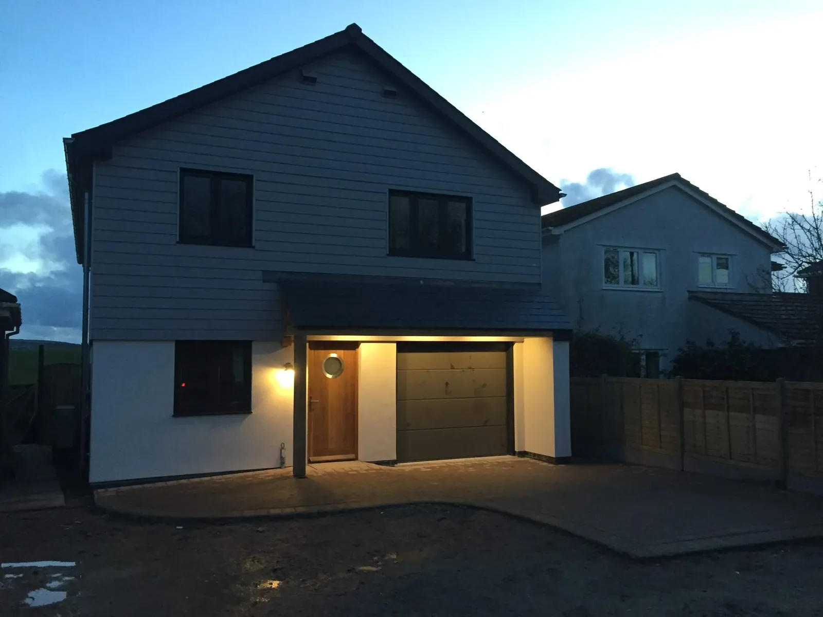 Timber-frame house built in Exeter